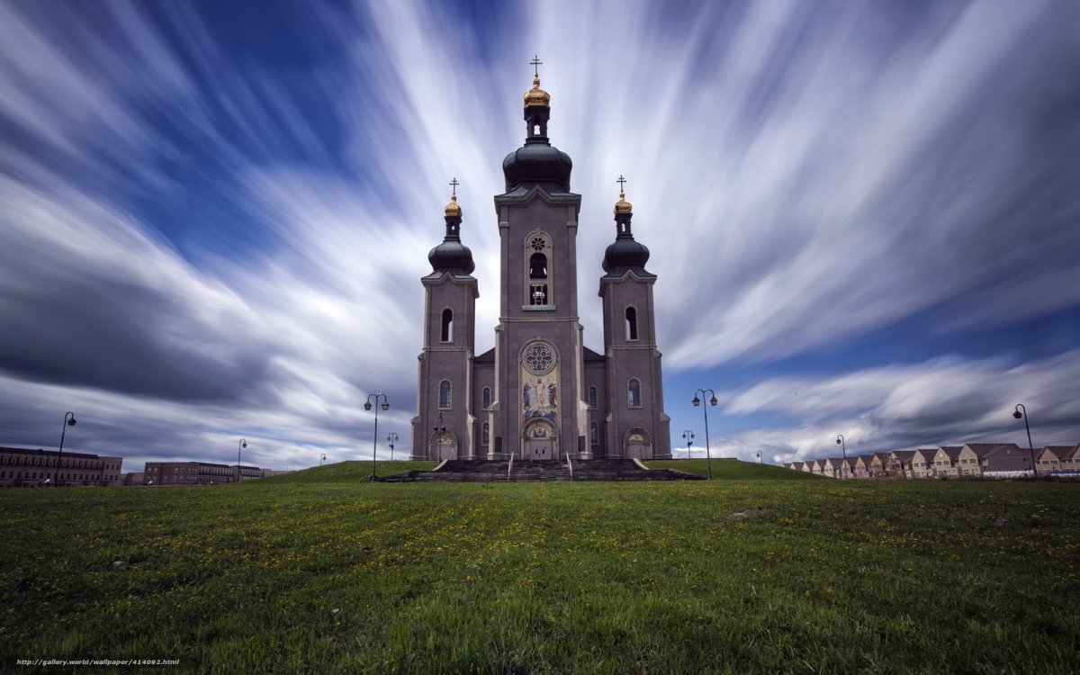 Фон рабочего стола Церковь