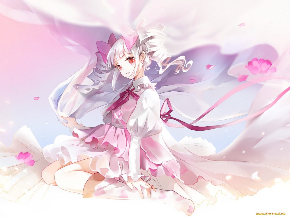 Аниме обои нежные