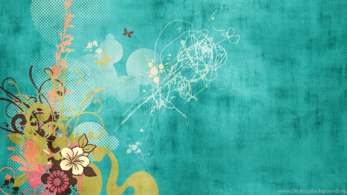 Бирюзовый фон