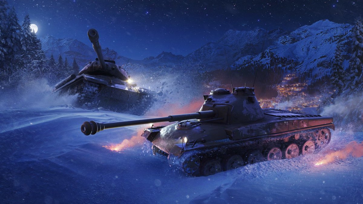 Рождественский World of Tanks Blitz