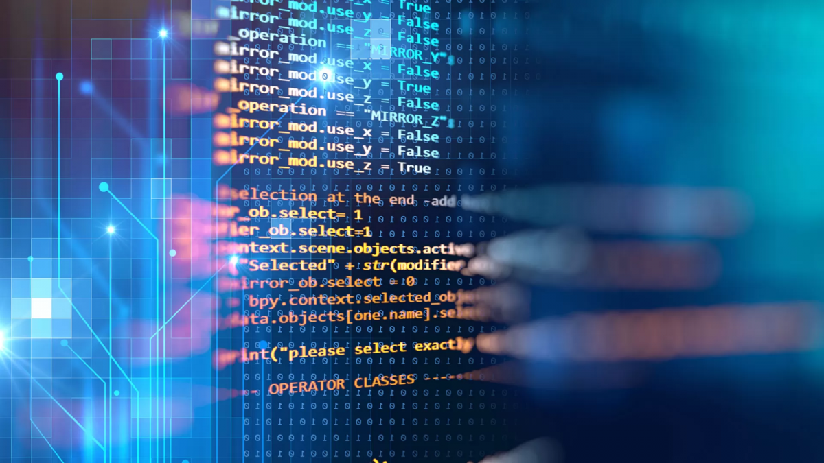 Обои в стиле программирования