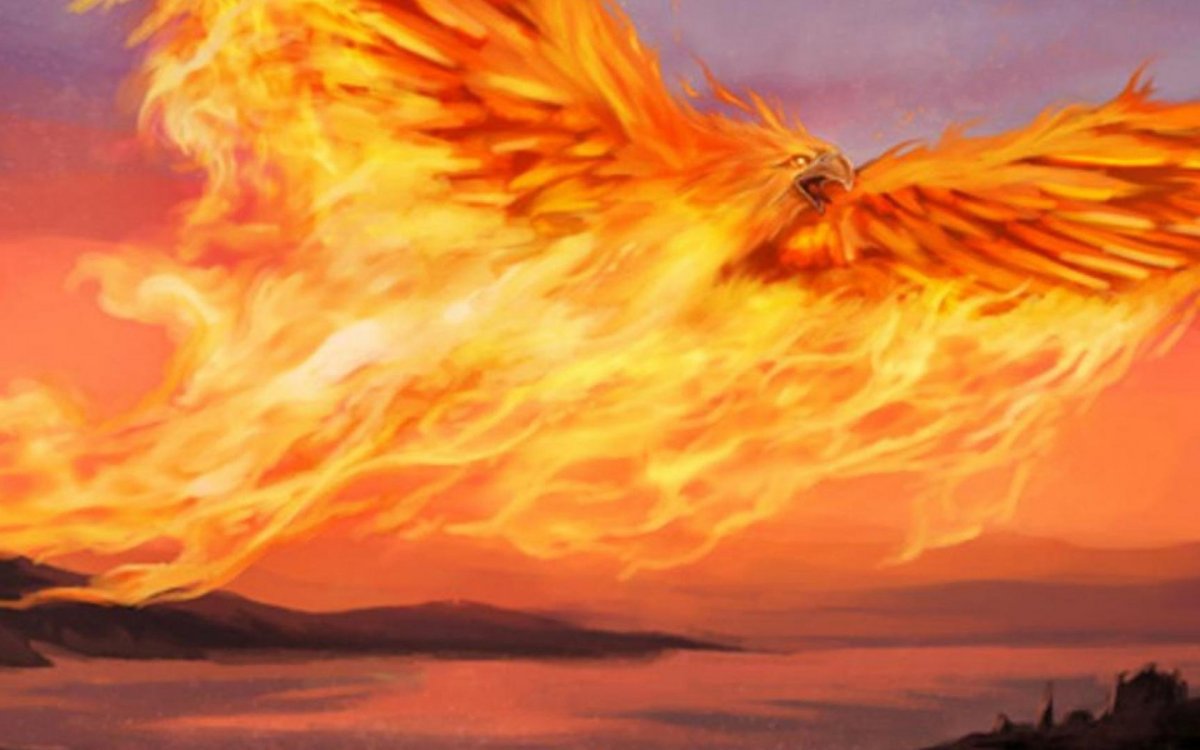 Птица Феникс Перерождение