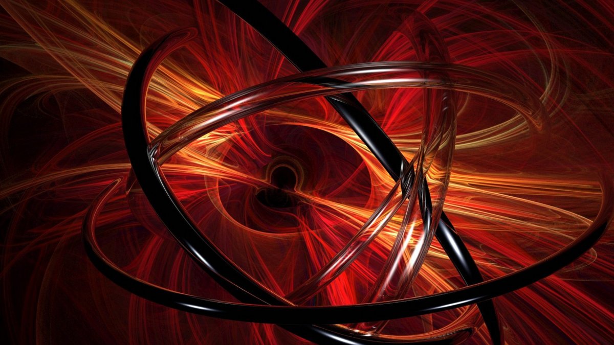 Красный цветочный орнамент фон