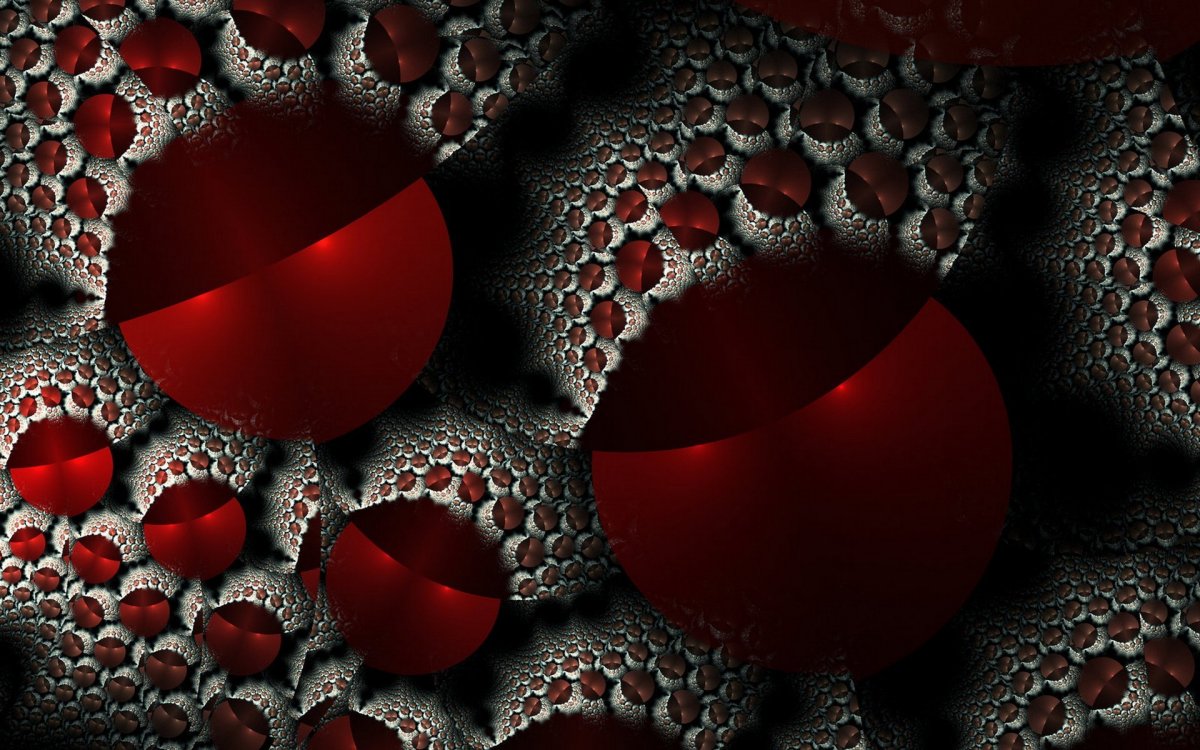 Черно красные