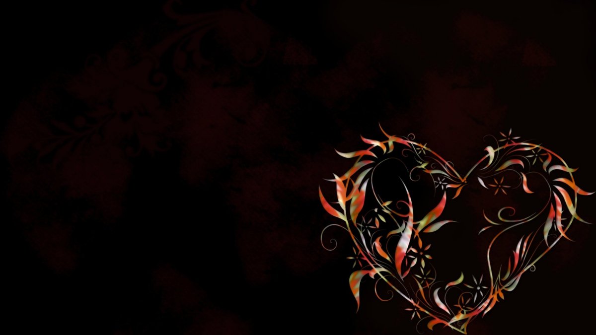 Черный фон на рабочий стол