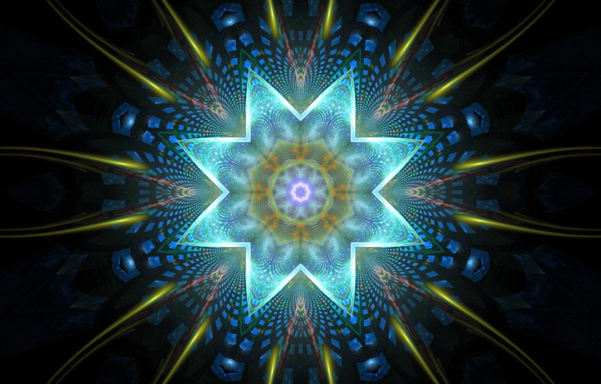 Мандала абстракция