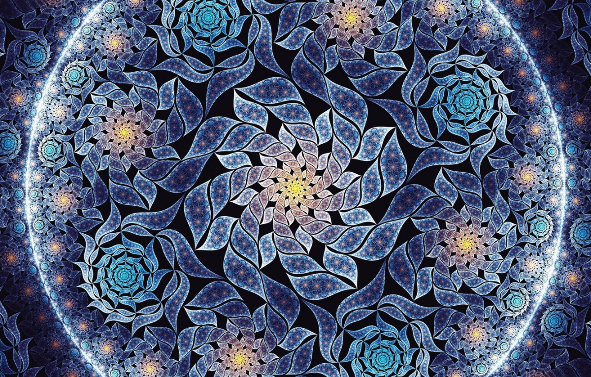 Фрактальные фоны