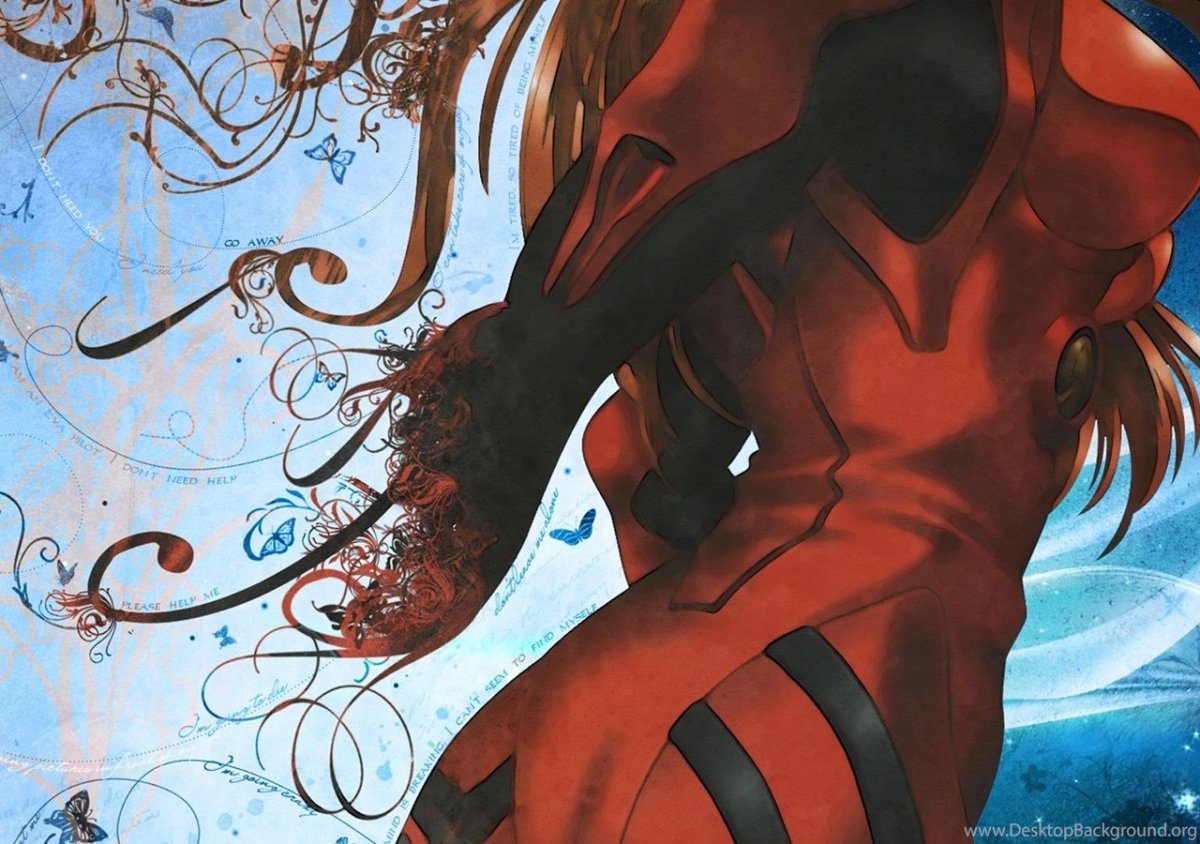 Evangelion Asuka Art