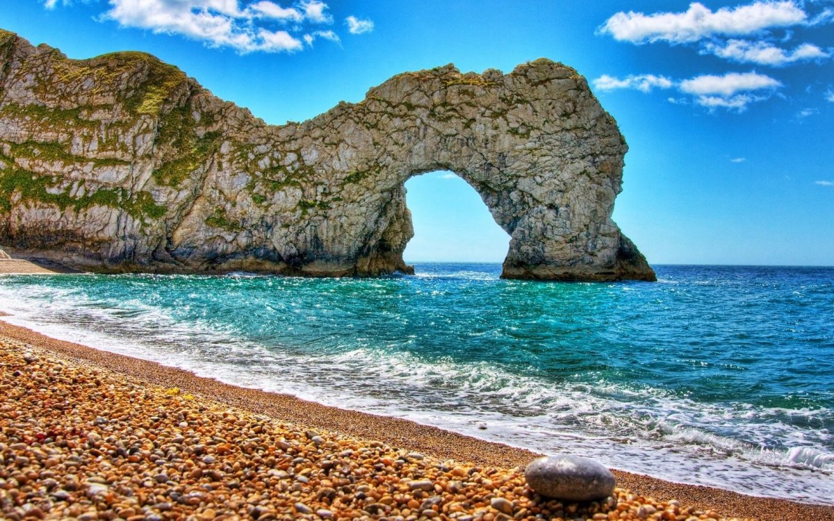 Скала арка Греция