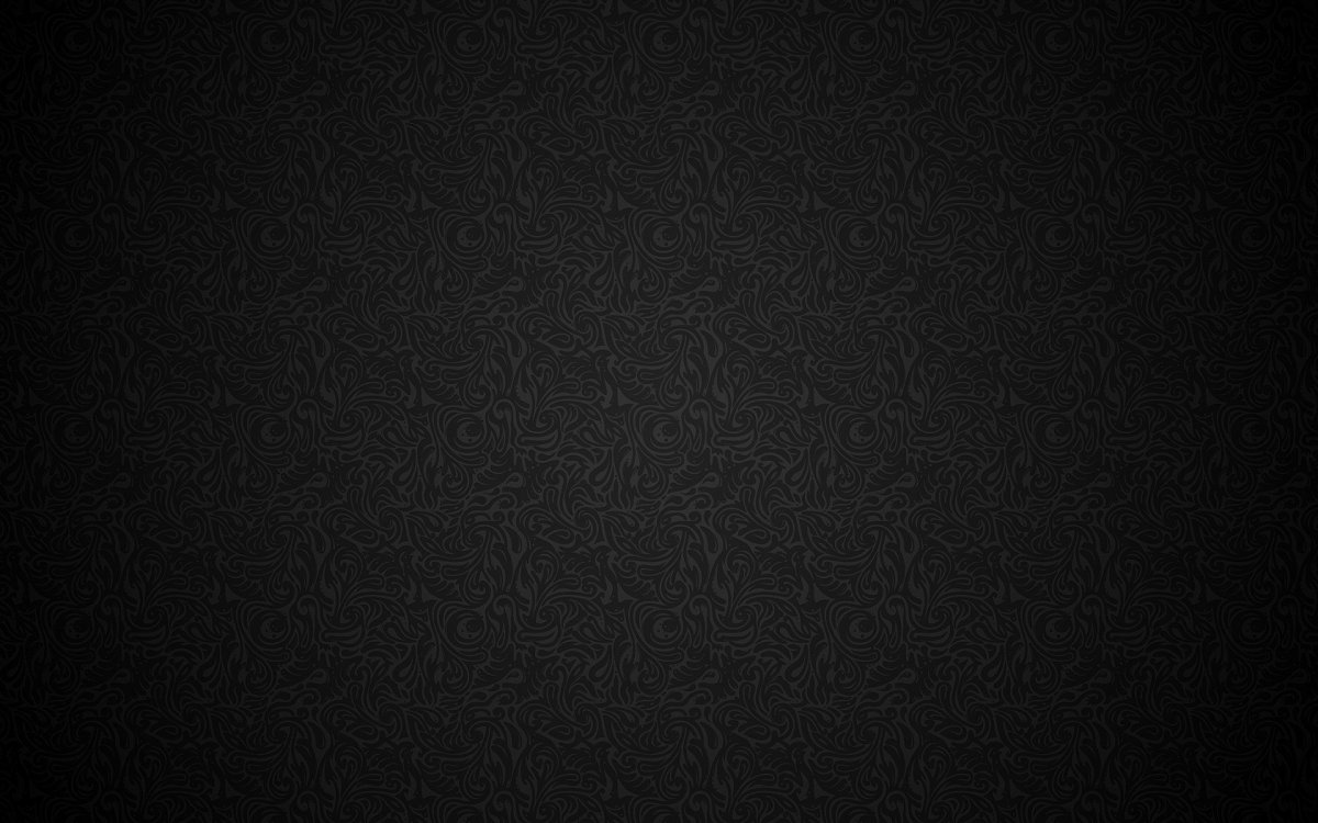 Черный однотонный