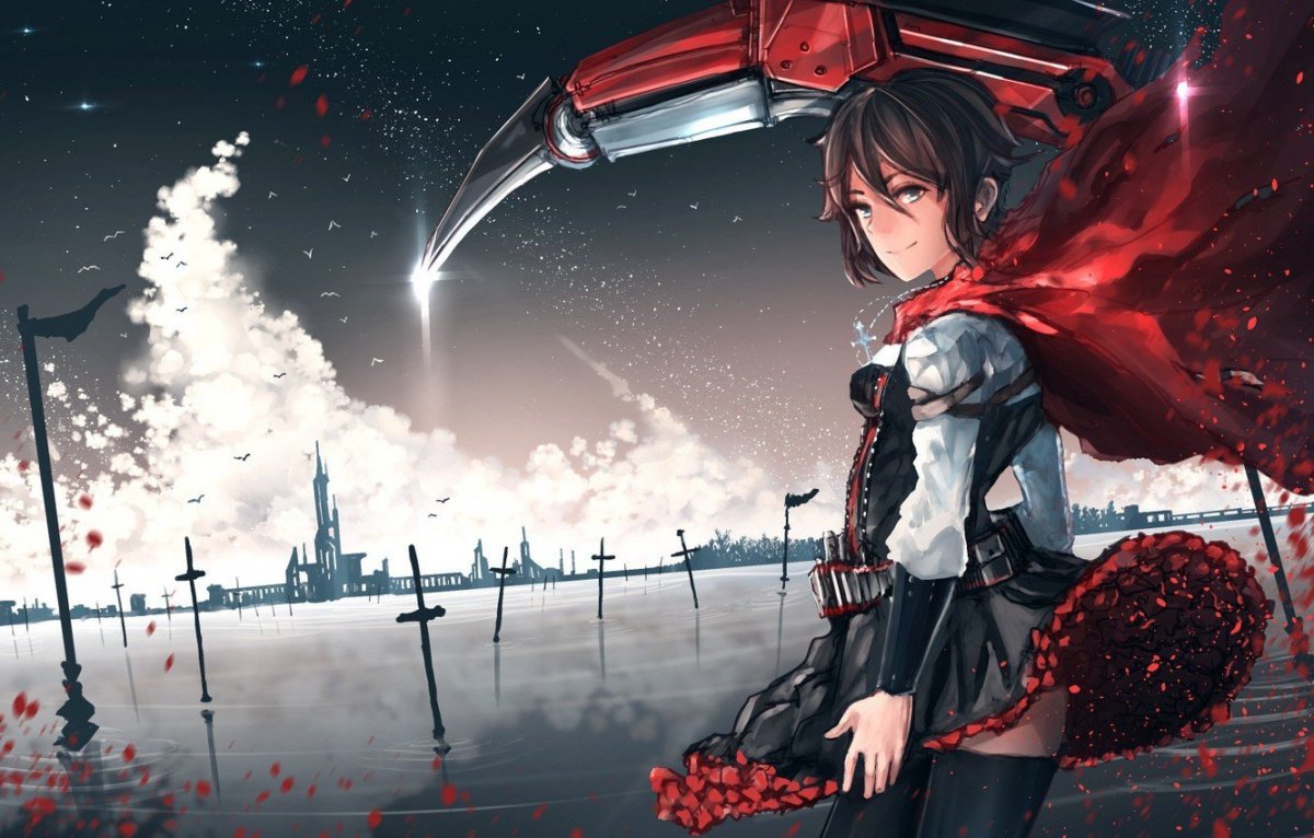 Руби Роуз RWBY Wallpapers
