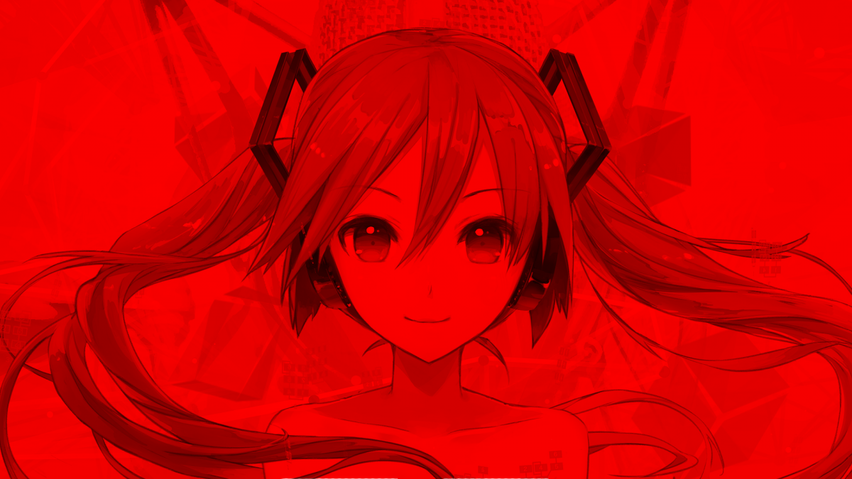 Красная тян