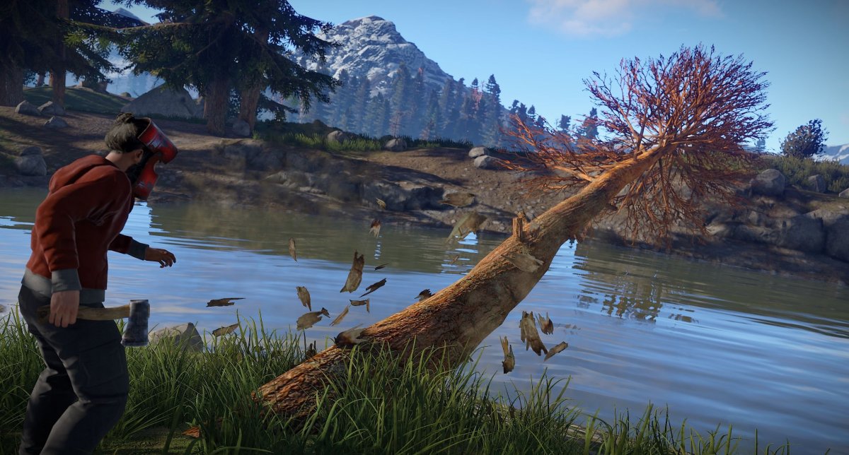 Красивый раст