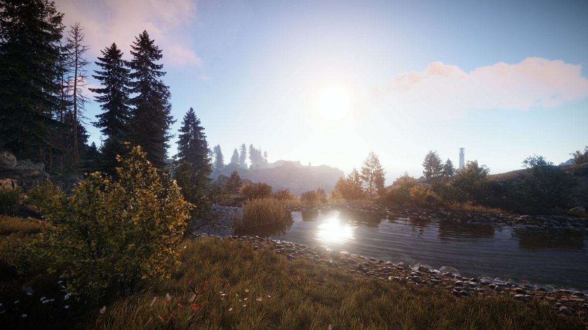 Раст пейзаж