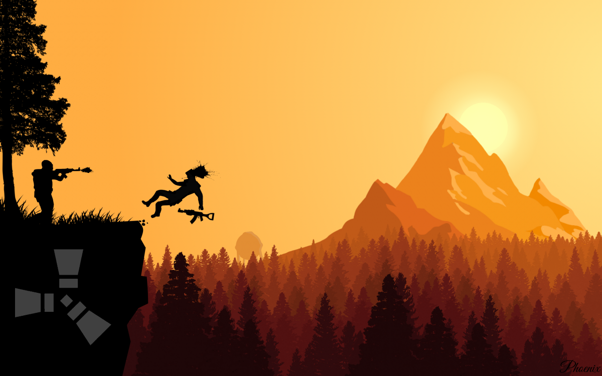 Красивый фон для Раста