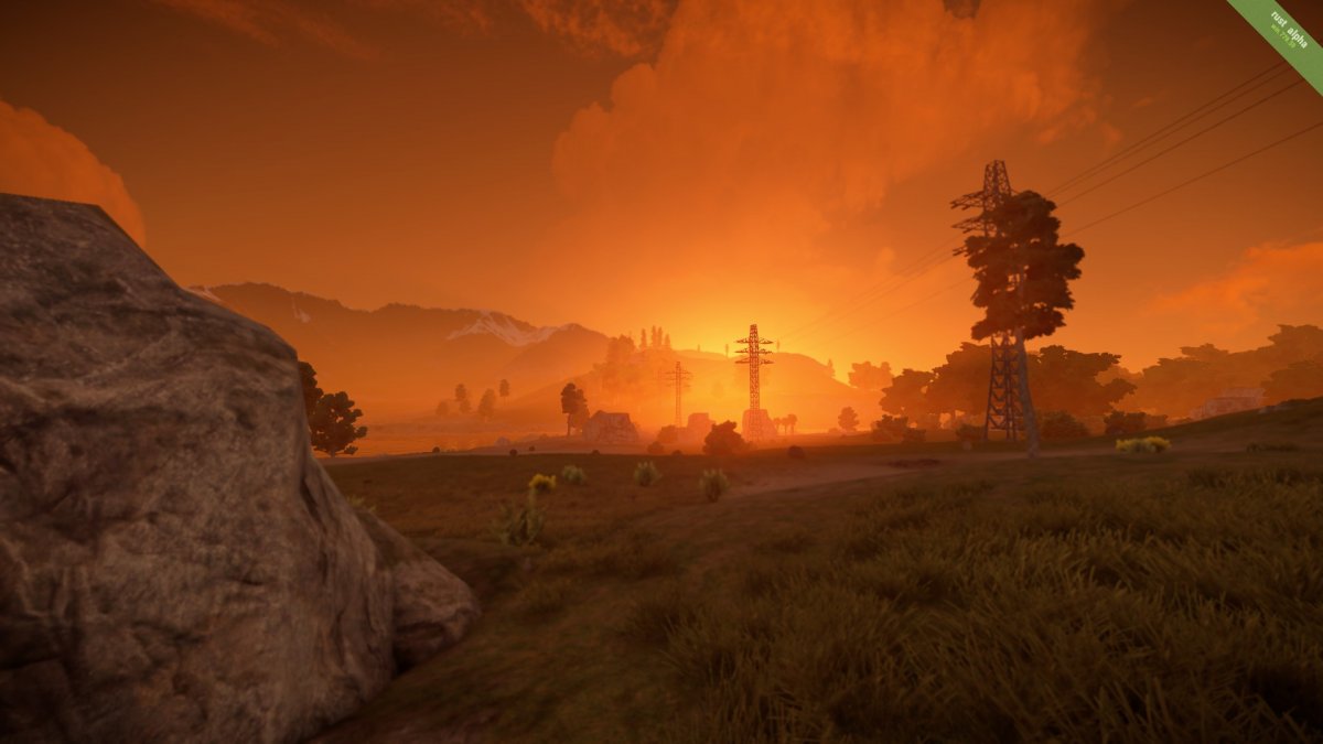 Rust Скриншоты красивые