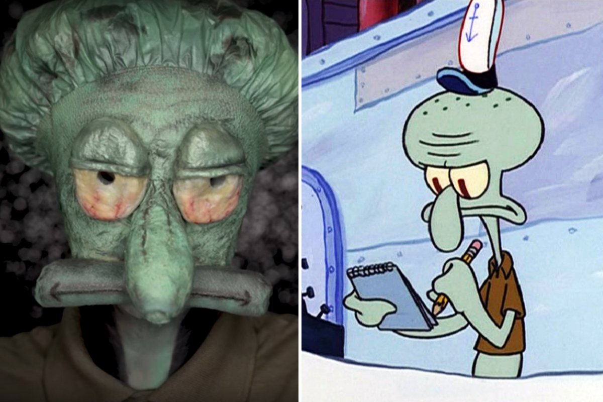 Губка Боб Squidward