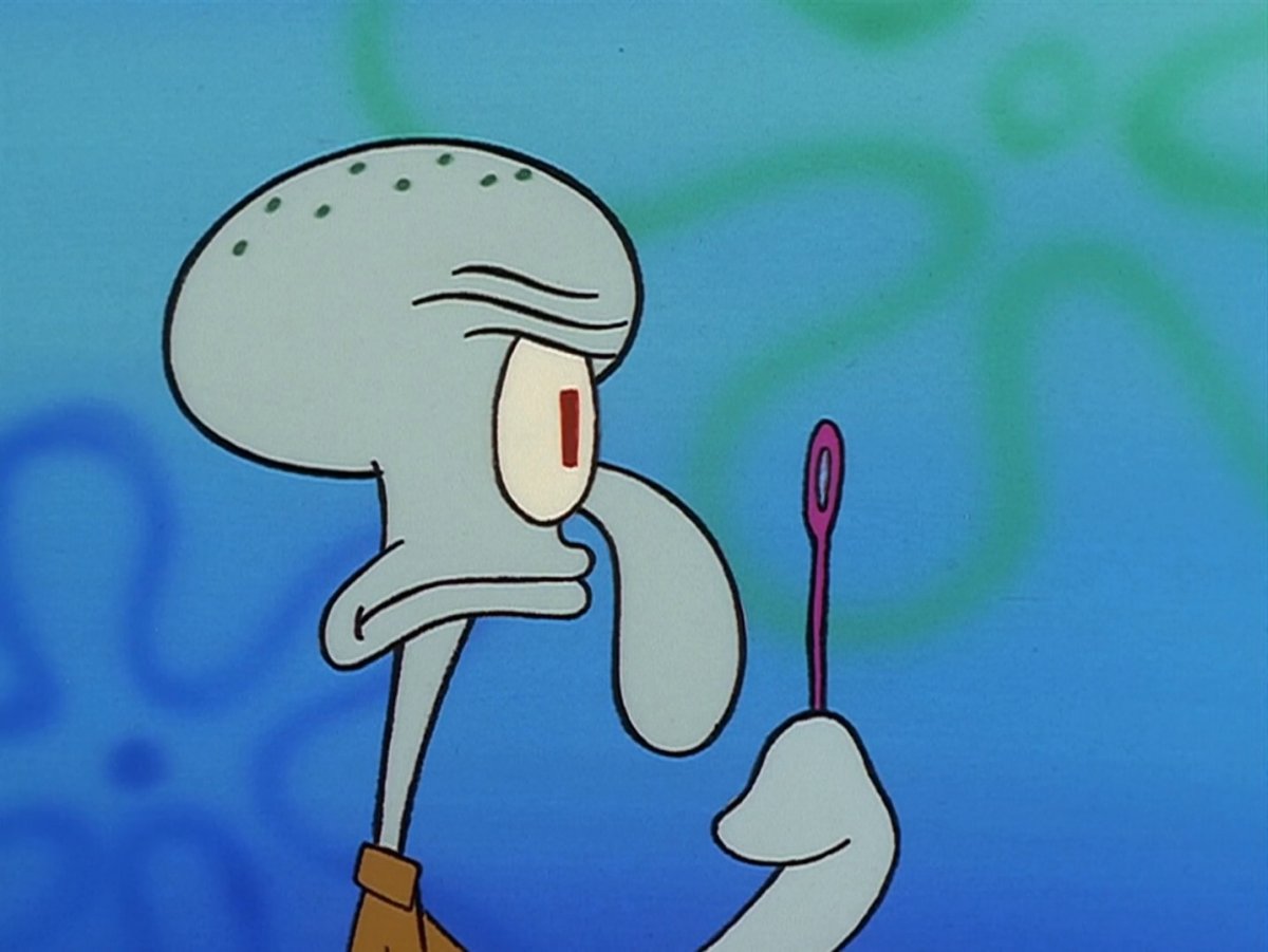 Сквидвард обои