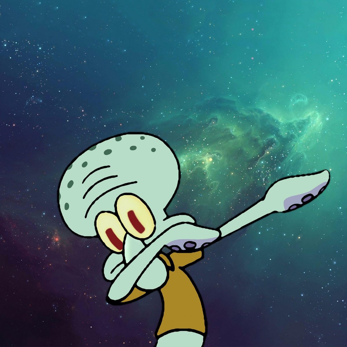 Губка Боб Сквидвард осьминог