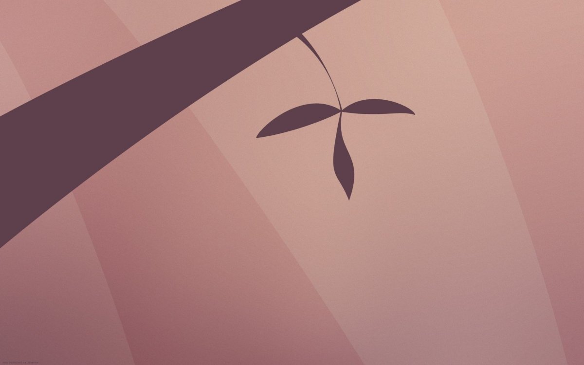 Голубые абстрактные цветы