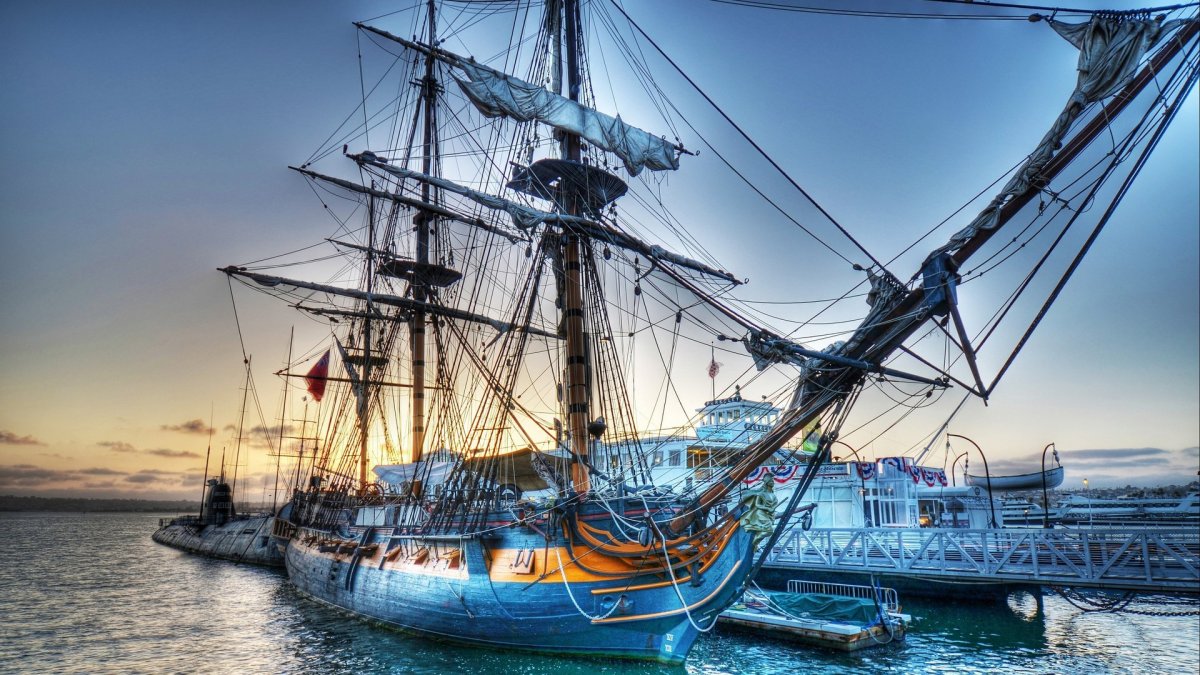 Фрегат корабль парусный