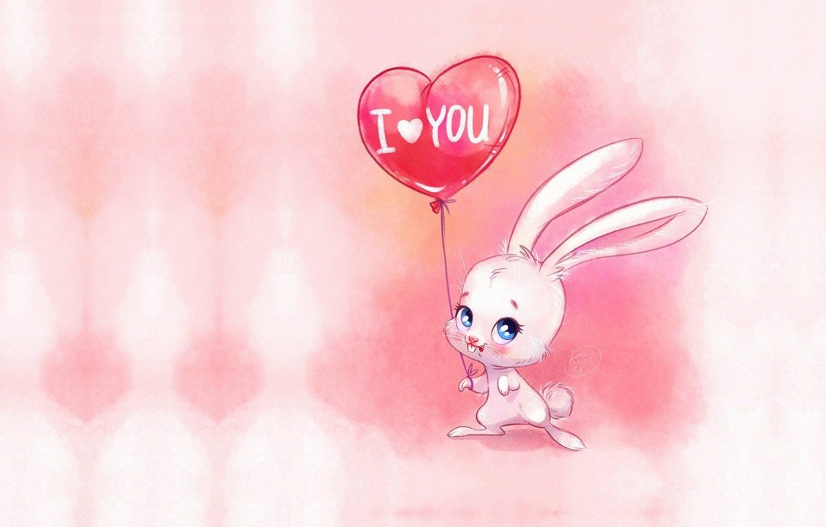 Зайка с сердечком