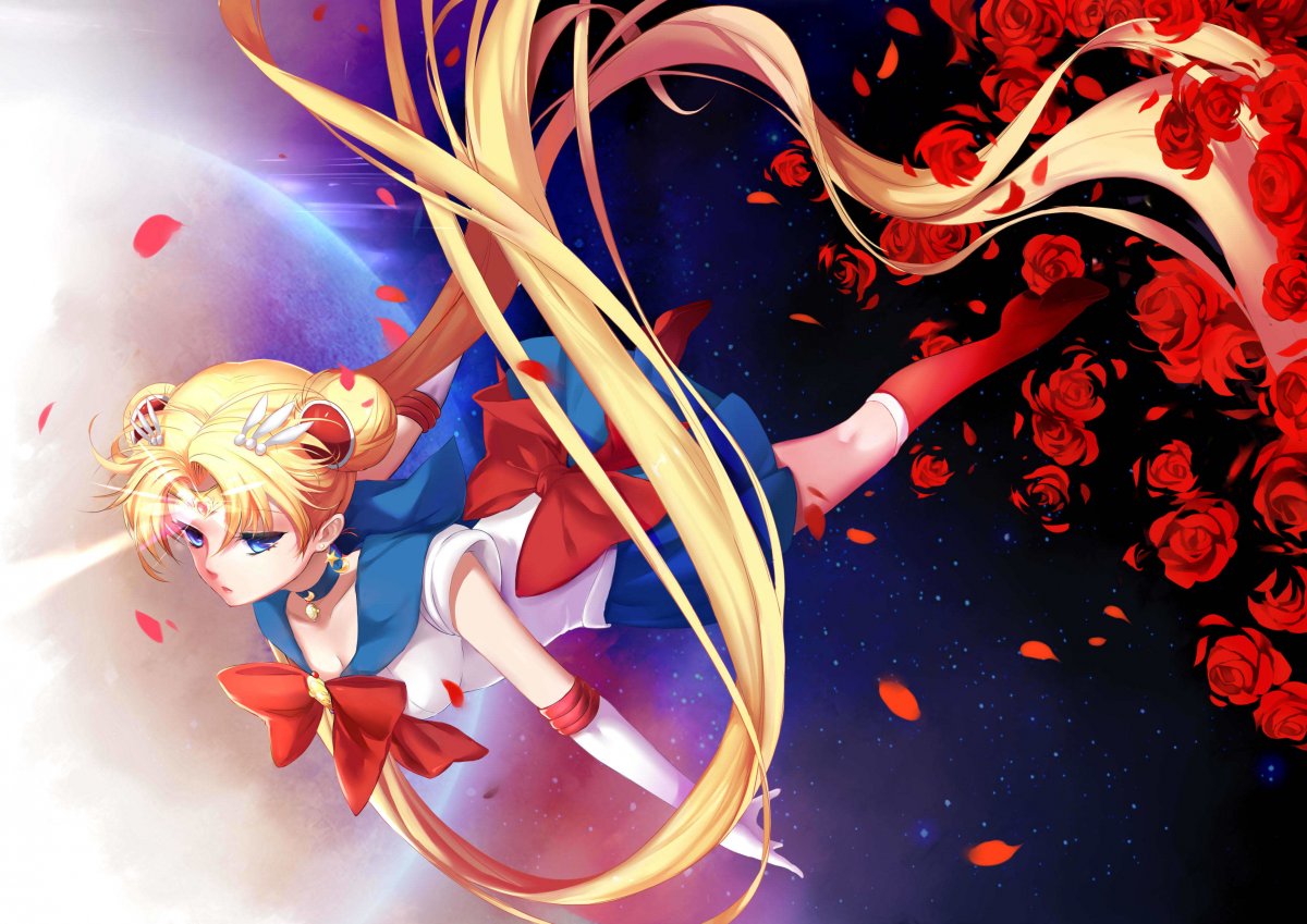 Сейлор Мун арт рабочий стол