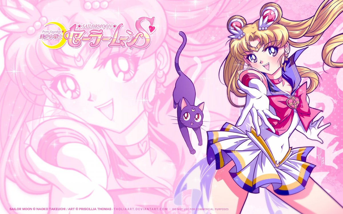 Аниме Сейлор Мун на рабочий стол