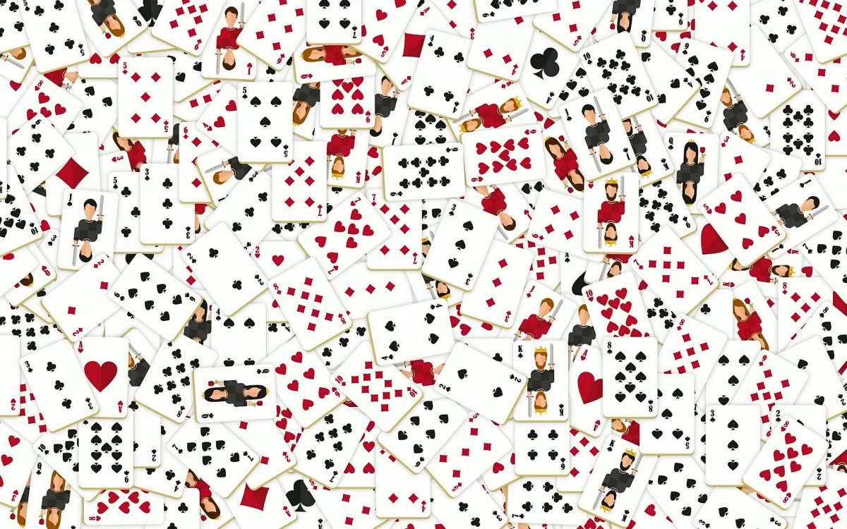 Много игральных карт