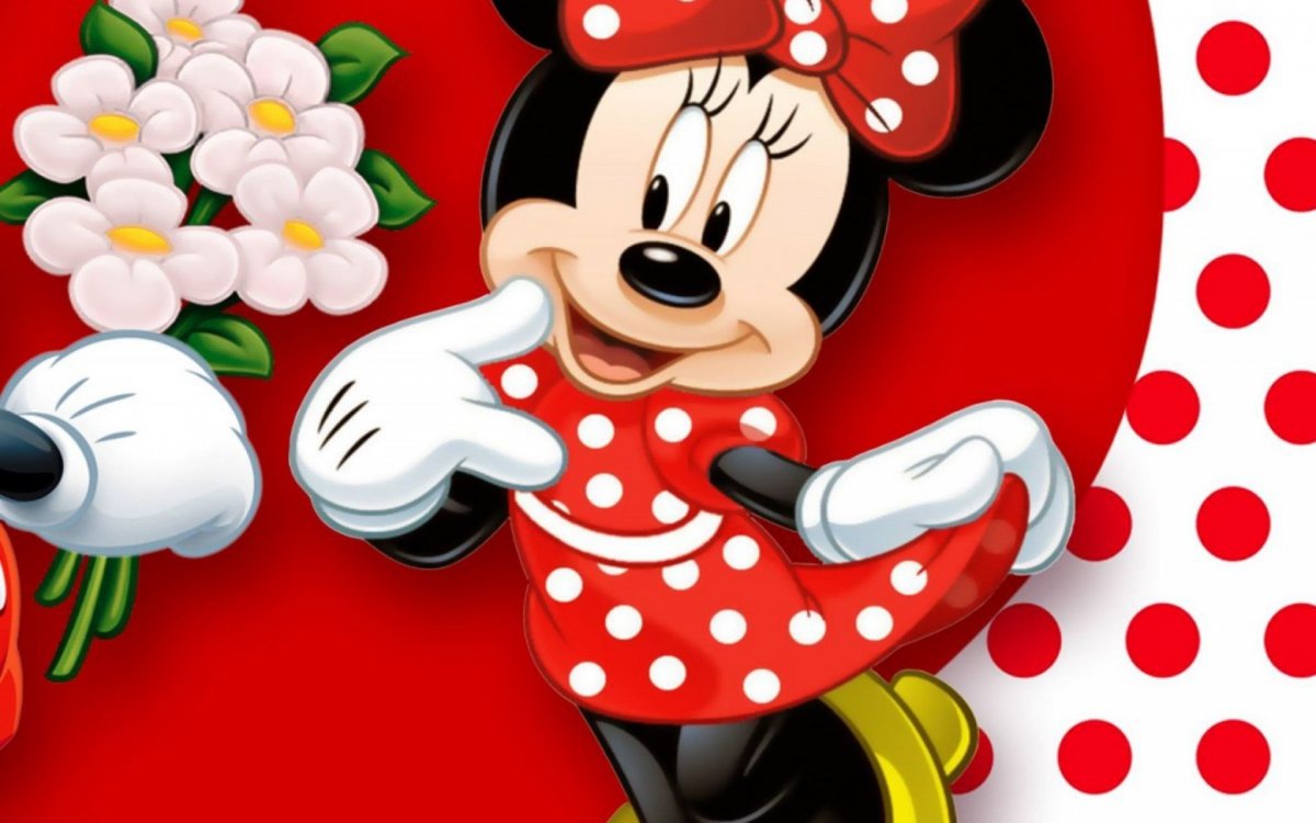 Обои на айфон Микки Маус