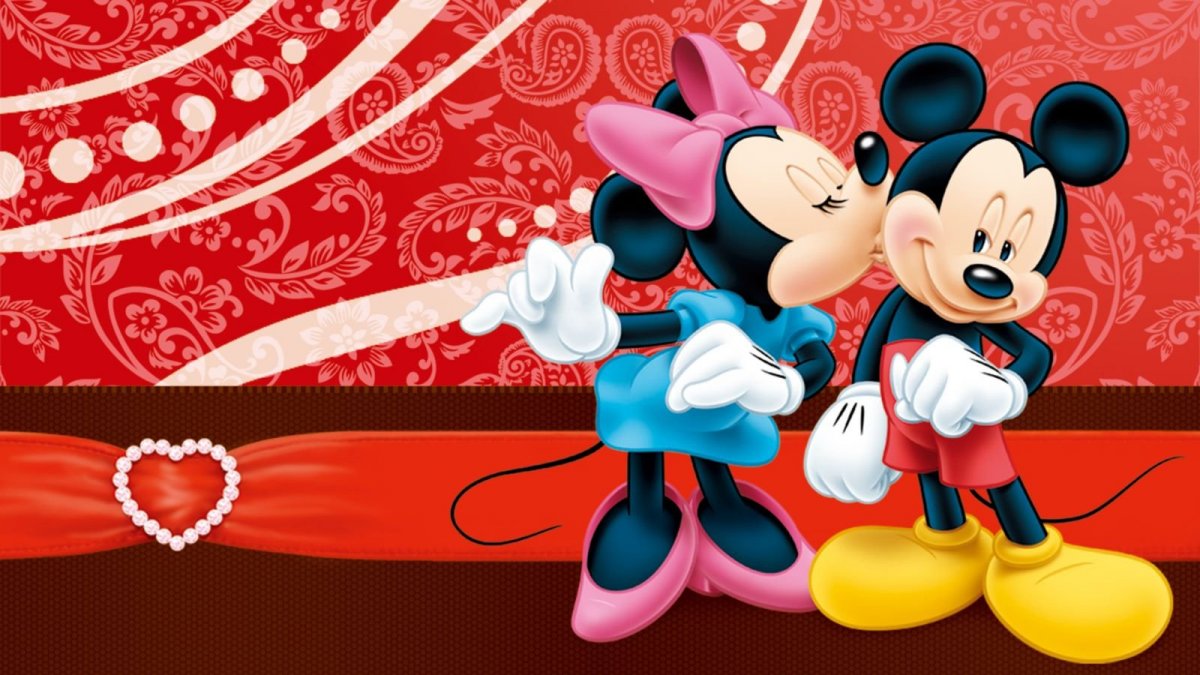 Обои на рабочий стол Микки Маус