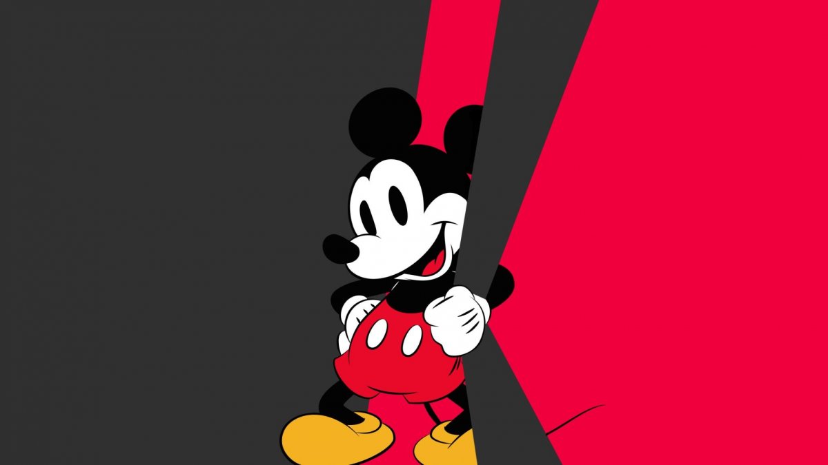 Обои с Микки Маусом на айфон