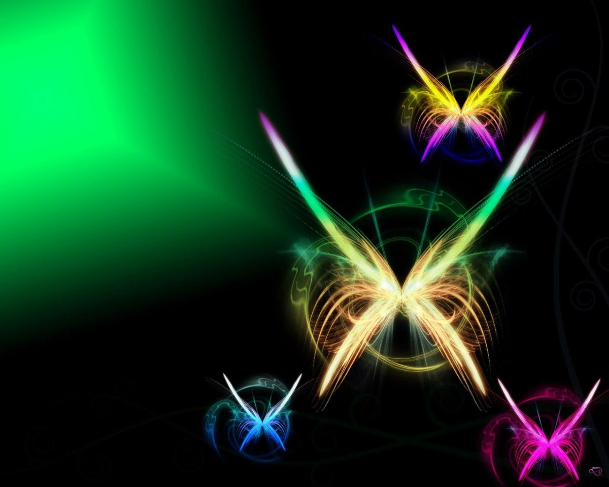 Неоновые бабочки