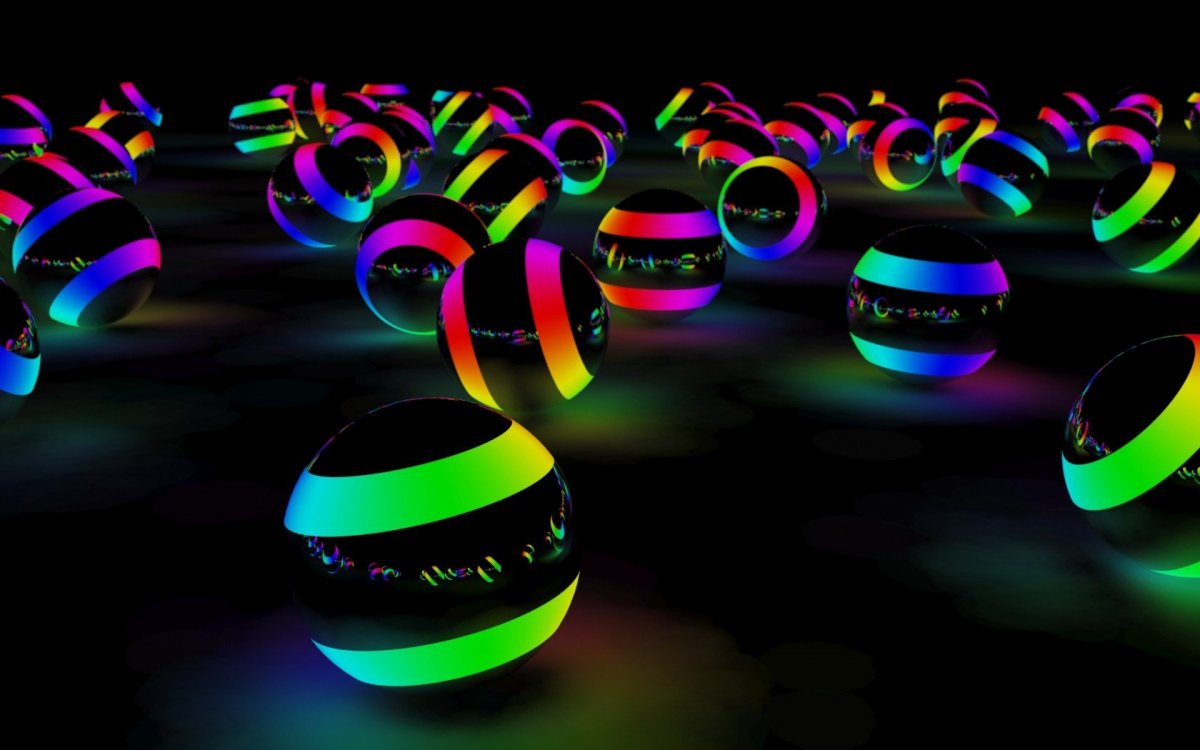 Неоновые картинки на рабочий стол