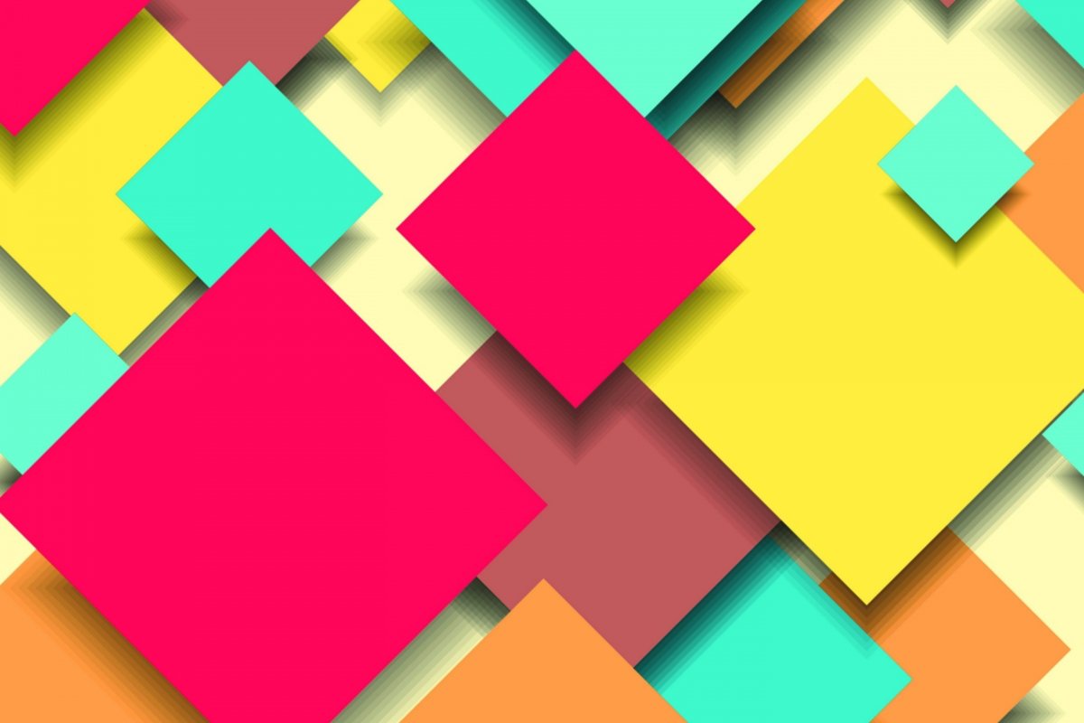 Яркий геометрический фон