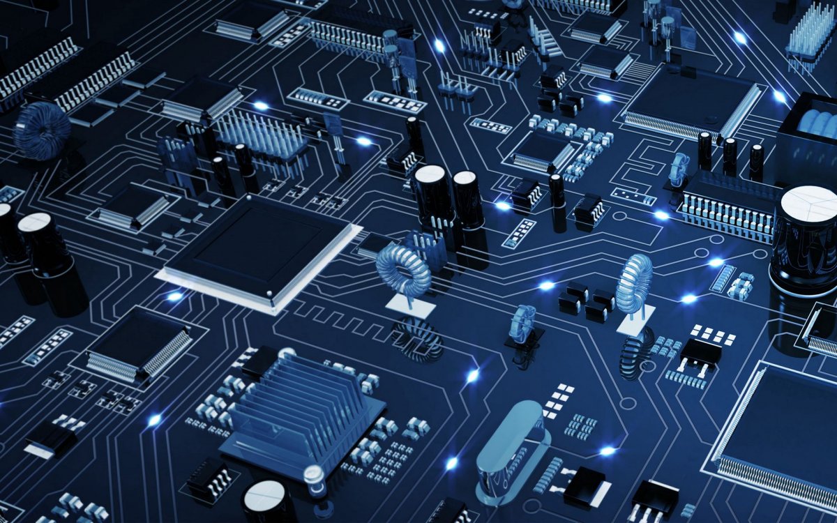 Обои на рабочий стол микросхемы