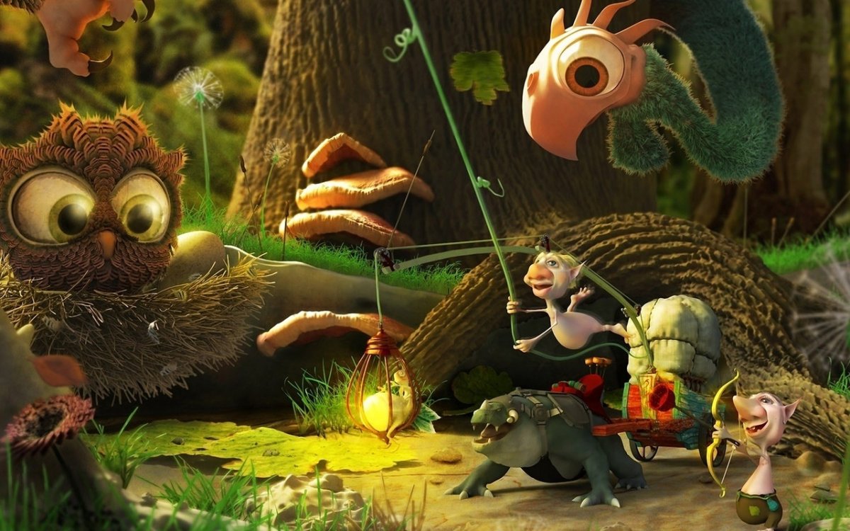 Монстры на острове 3d мультфильм 2011