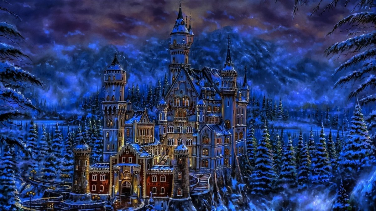 Thomas Kinkade Рождественские домики