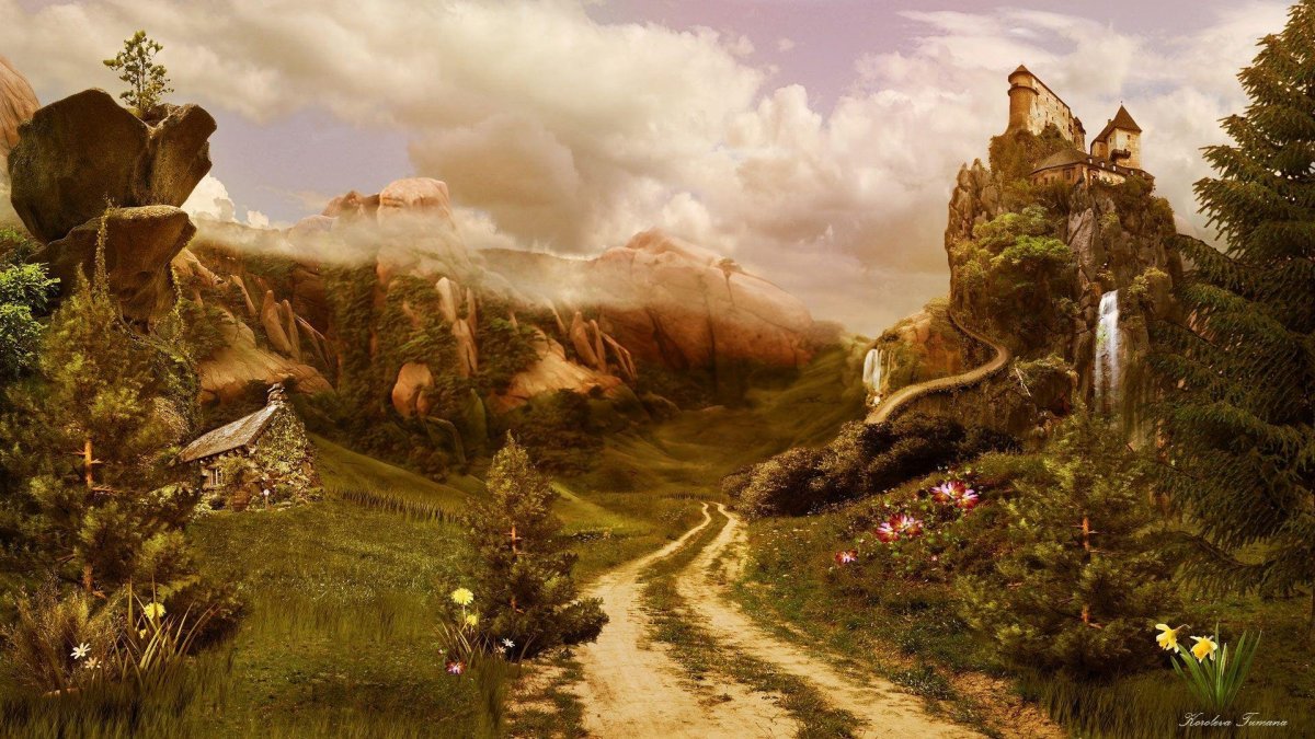 Фэнтези пейзажи