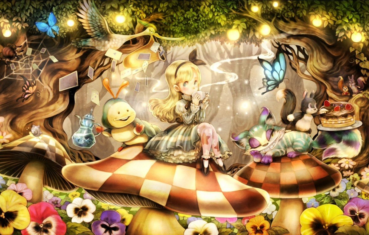 Алиса в стране чудес (Alice in Wonderland). Токио