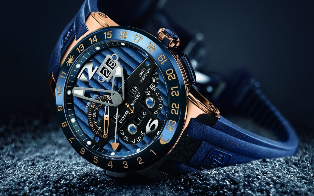 Ulysse Nardin el Toro синие