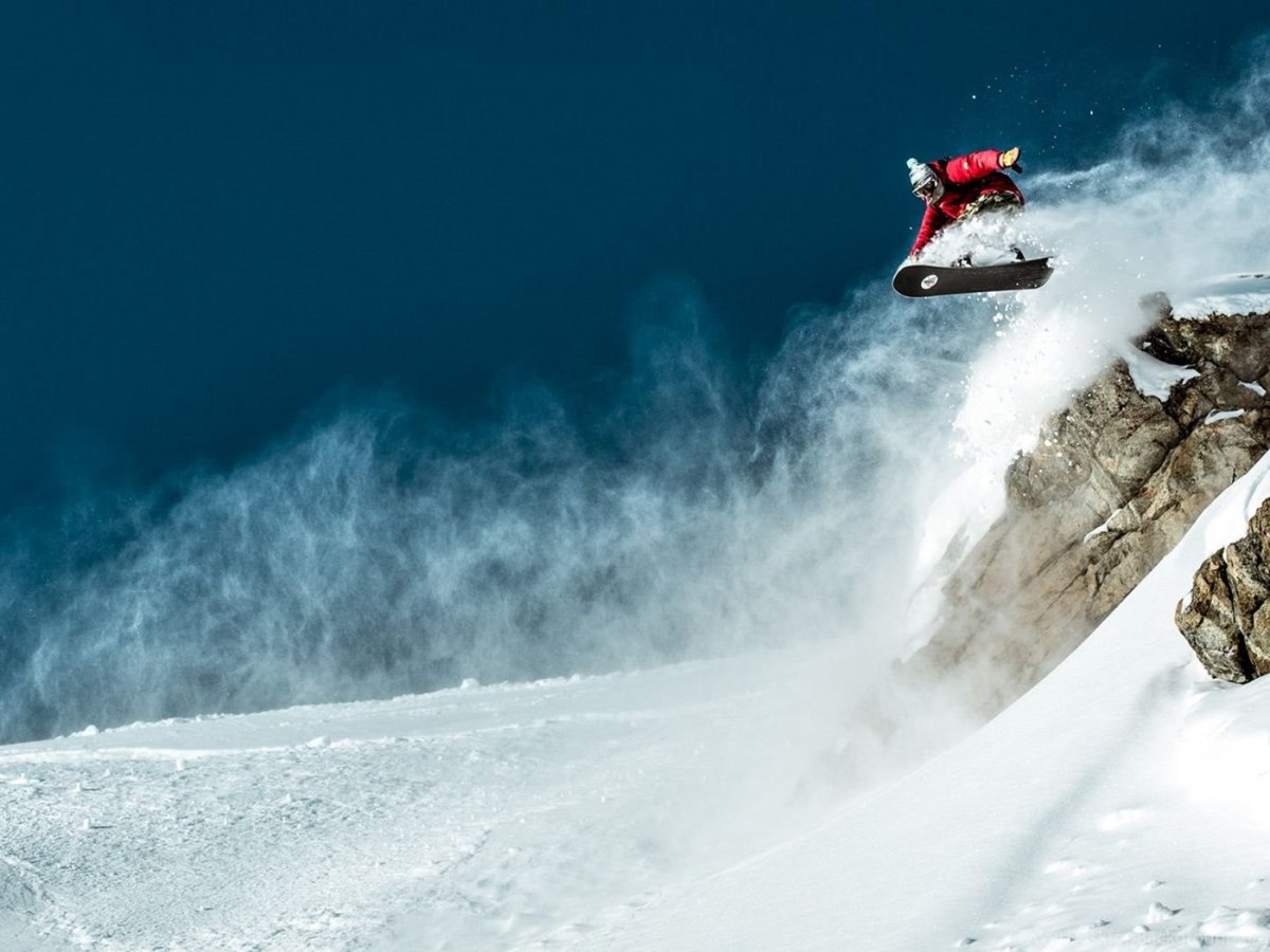 Обои на рабочий стол сноуборд