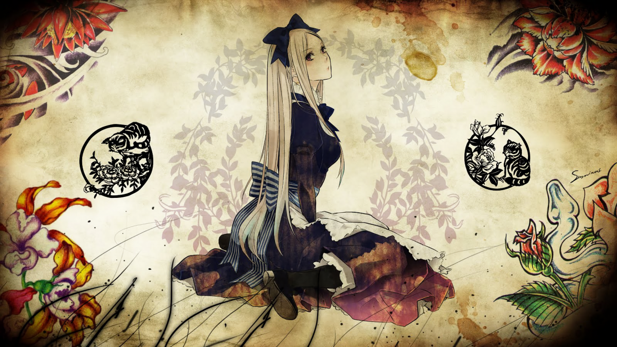 Аниме темный фон