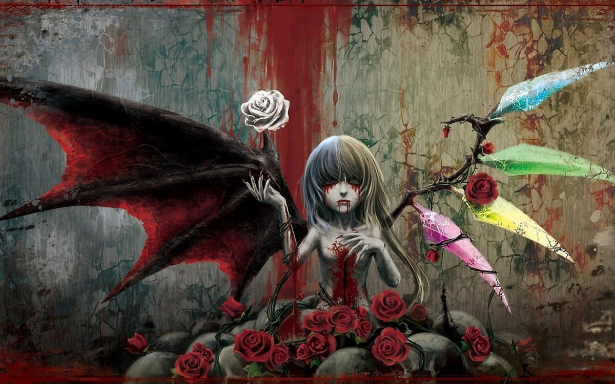 Проклятие мертвых роз аниме