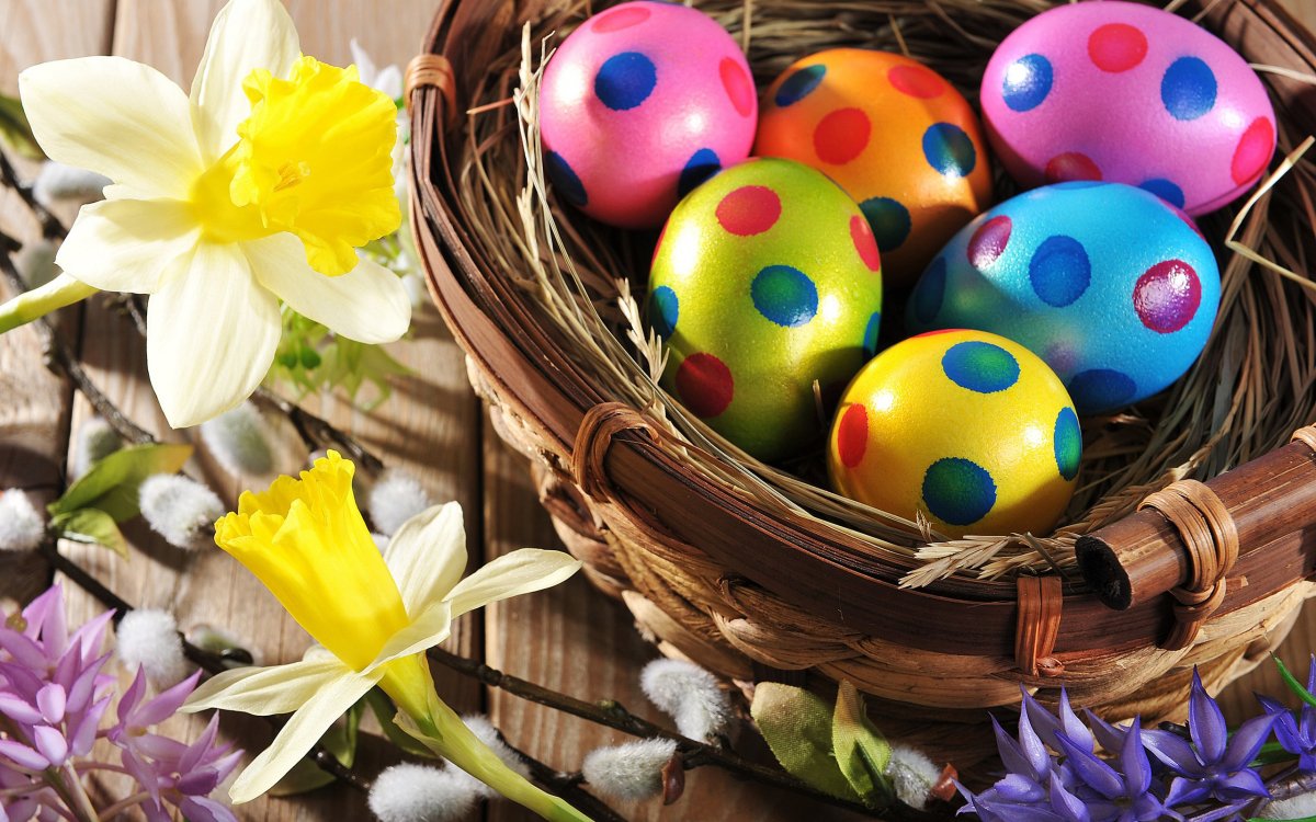 Цветы на Пасху