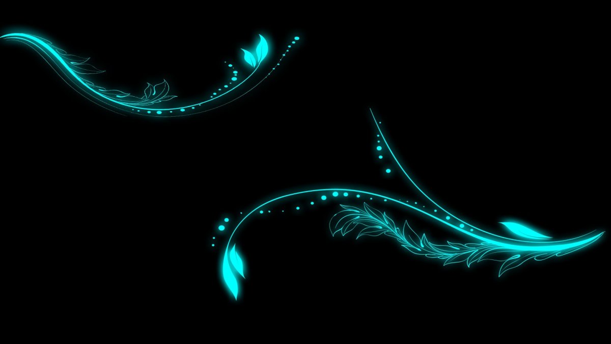 Бирюзовая абстракция