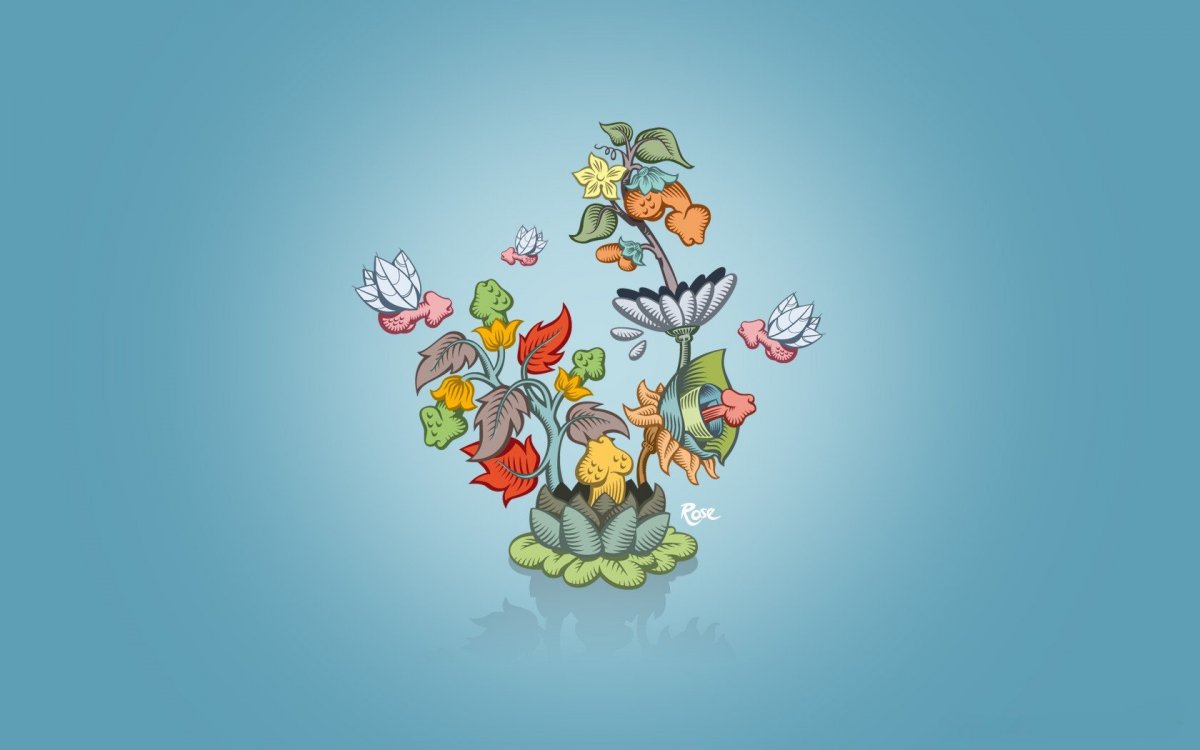 Цветы Минимализм