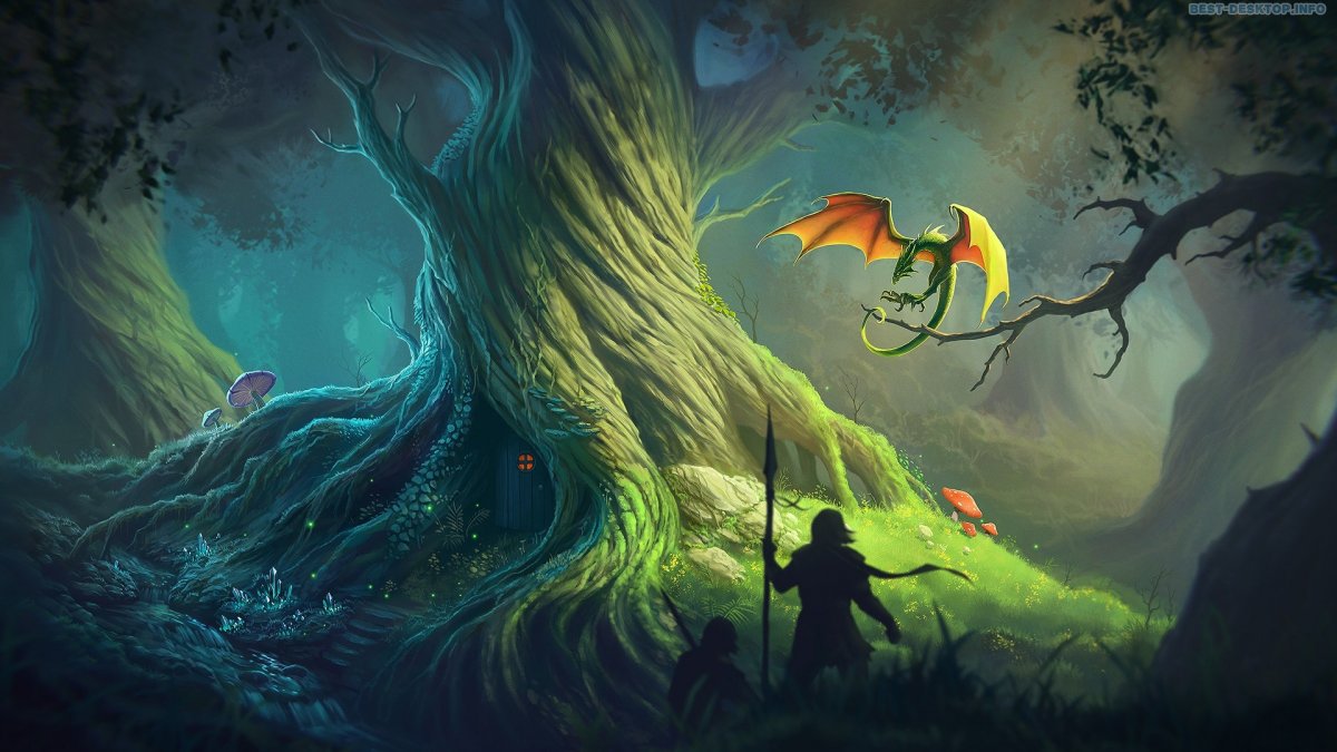 Зачарованный лес Лавкрафт