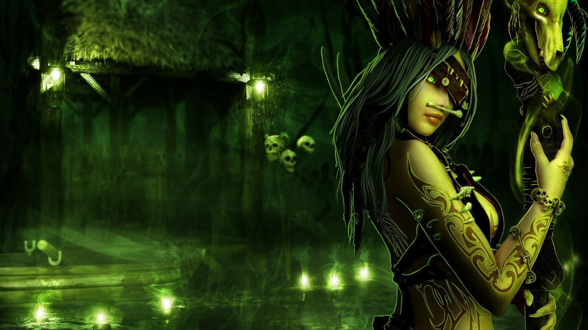 Фон для рабочего стола фэнтези