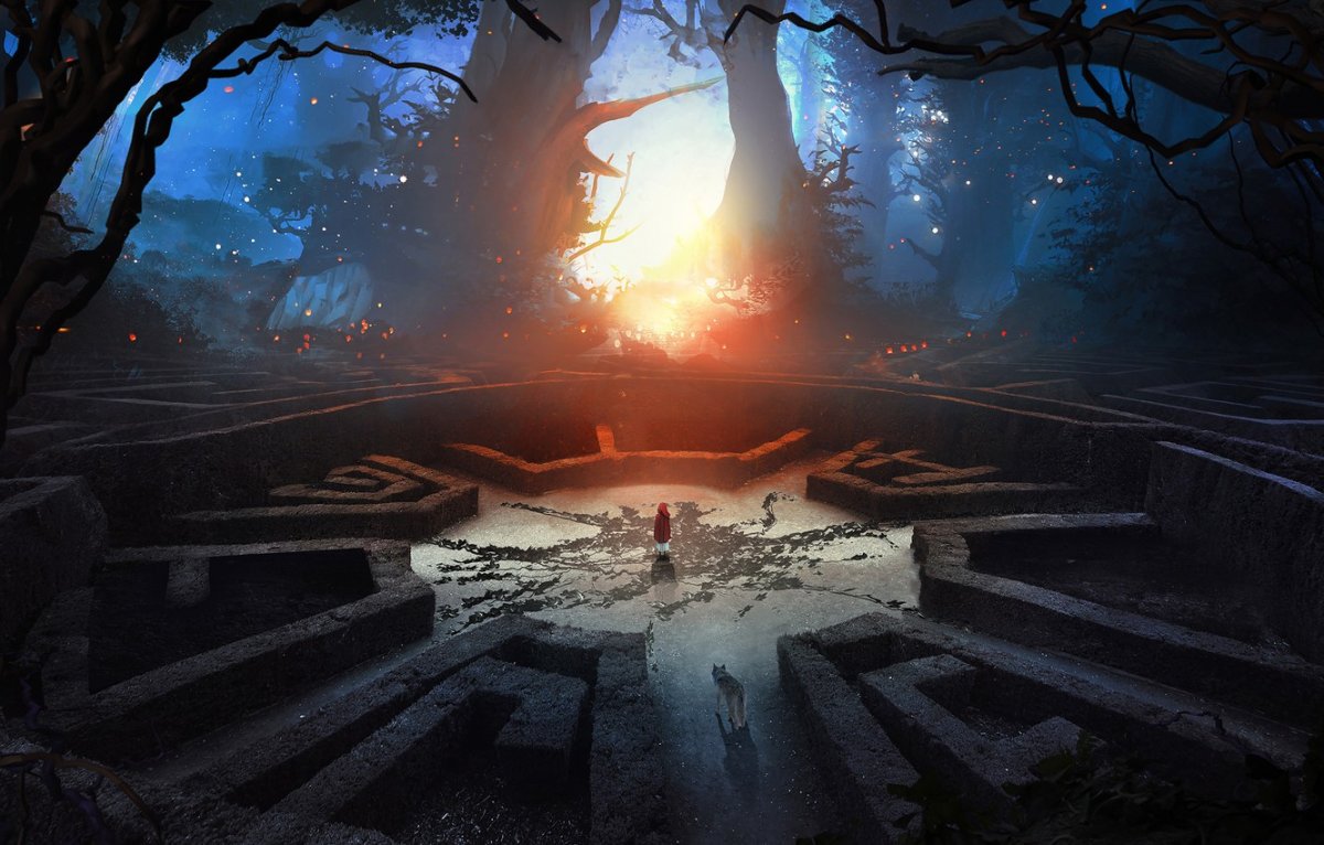 Фантастические зимние пейзажи